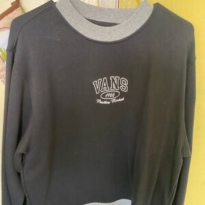 Vans Black Crewneck Sweater